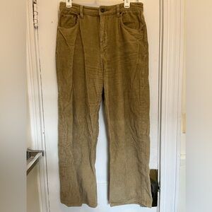 Tan corduroy jeans